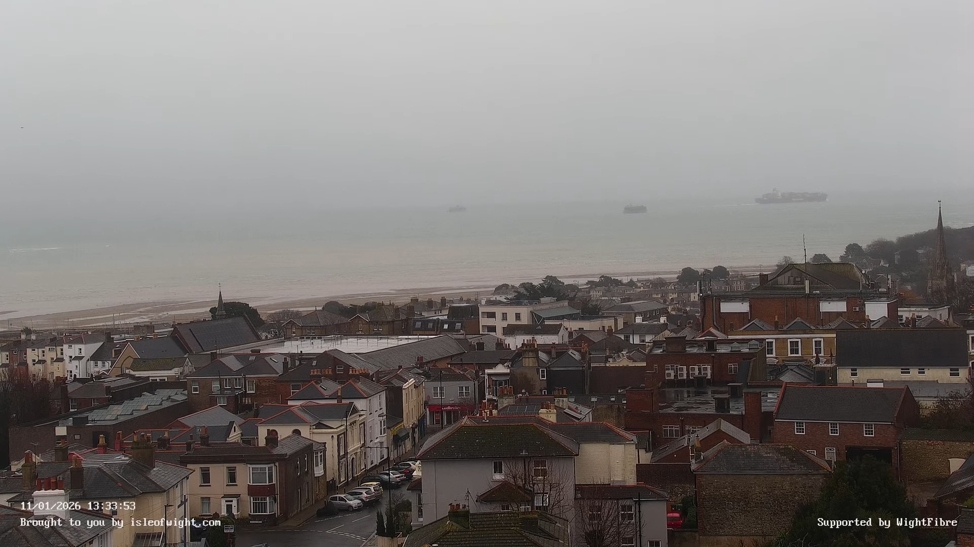 Solent View Cam, Isle of Wight - Webcam Live Stream