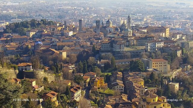 Bergamo Skyline Cam, Italy