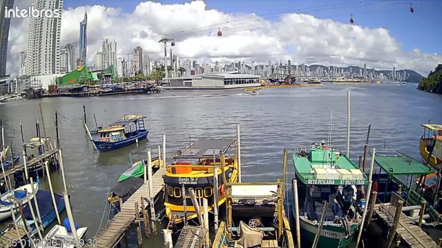 Live Webcam from Balneário Camboriú – Skyline and Waterfront View