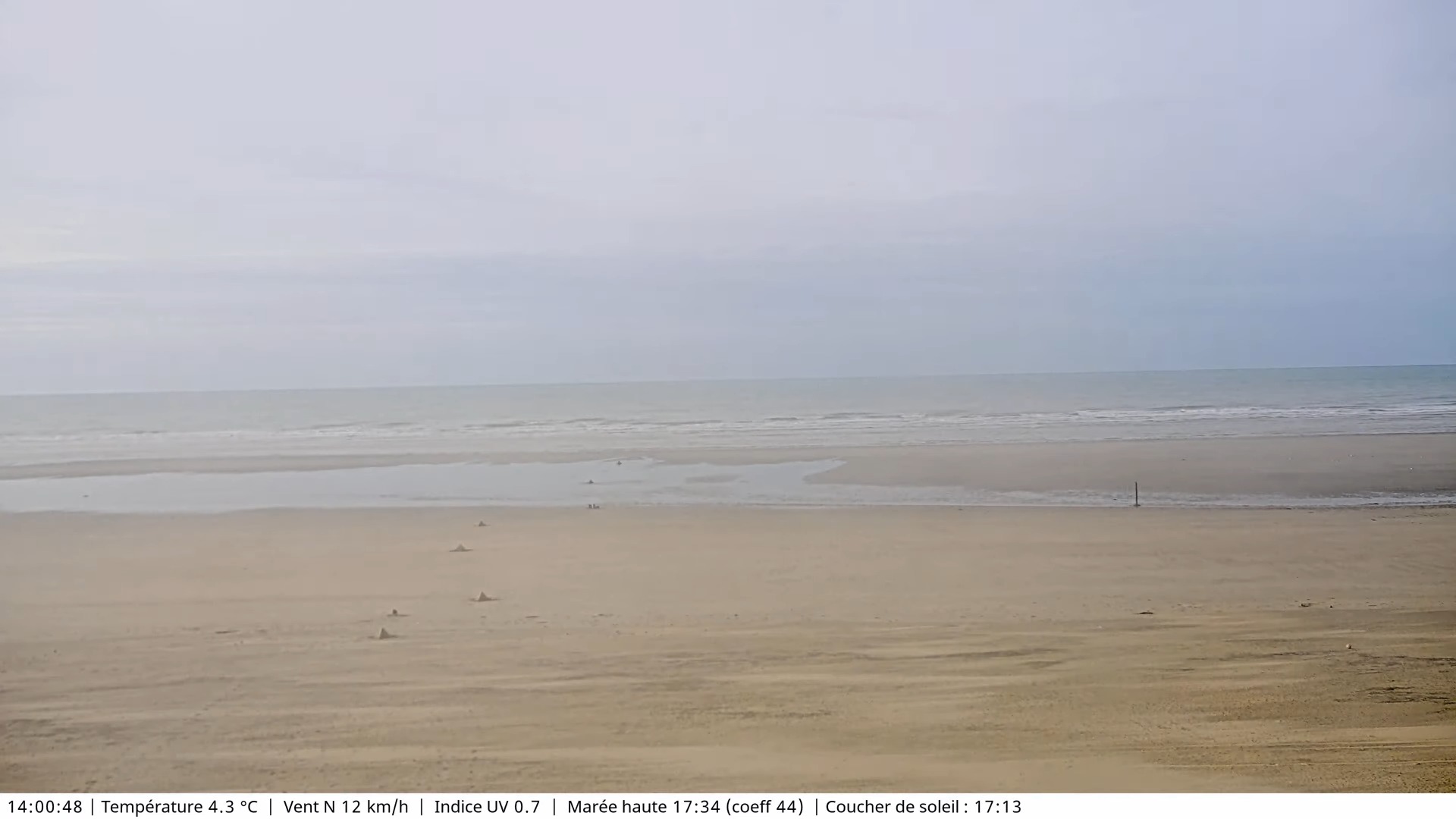 Beach Fort-Mahon-Plage - Webcam Live Stream