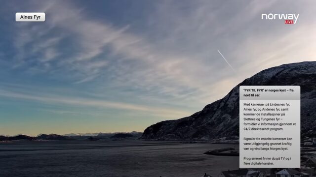 Fyr til Fyr LIVE webcam