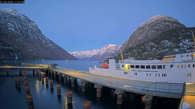 Live Webcam – Geirangerfjord Cruise Port, Hellesylt, Norway