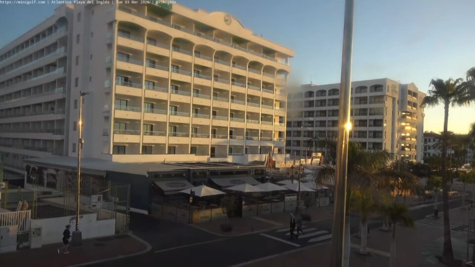Playa del Inglés Live Avenida de Tenerife, Gran Canaria 4K