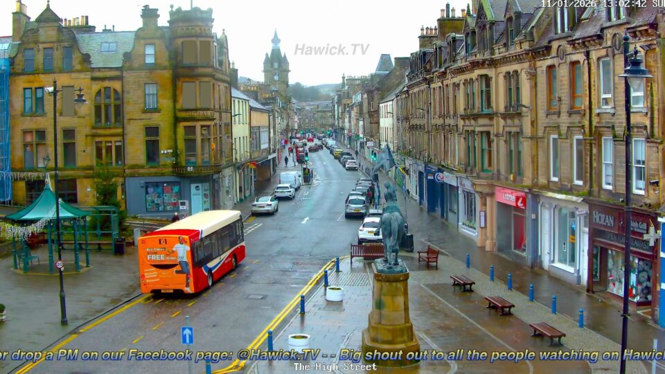 Hawick High Street Cam, Scotland