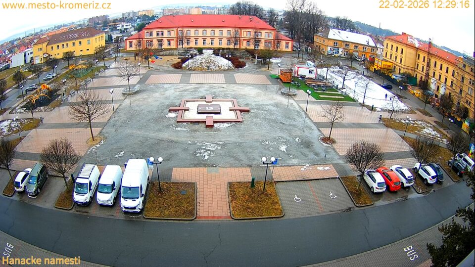 Hanácké náměstí – Kroměříž Live Webcam