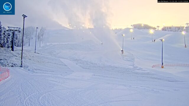 Levi Ski Resort Glacier Express