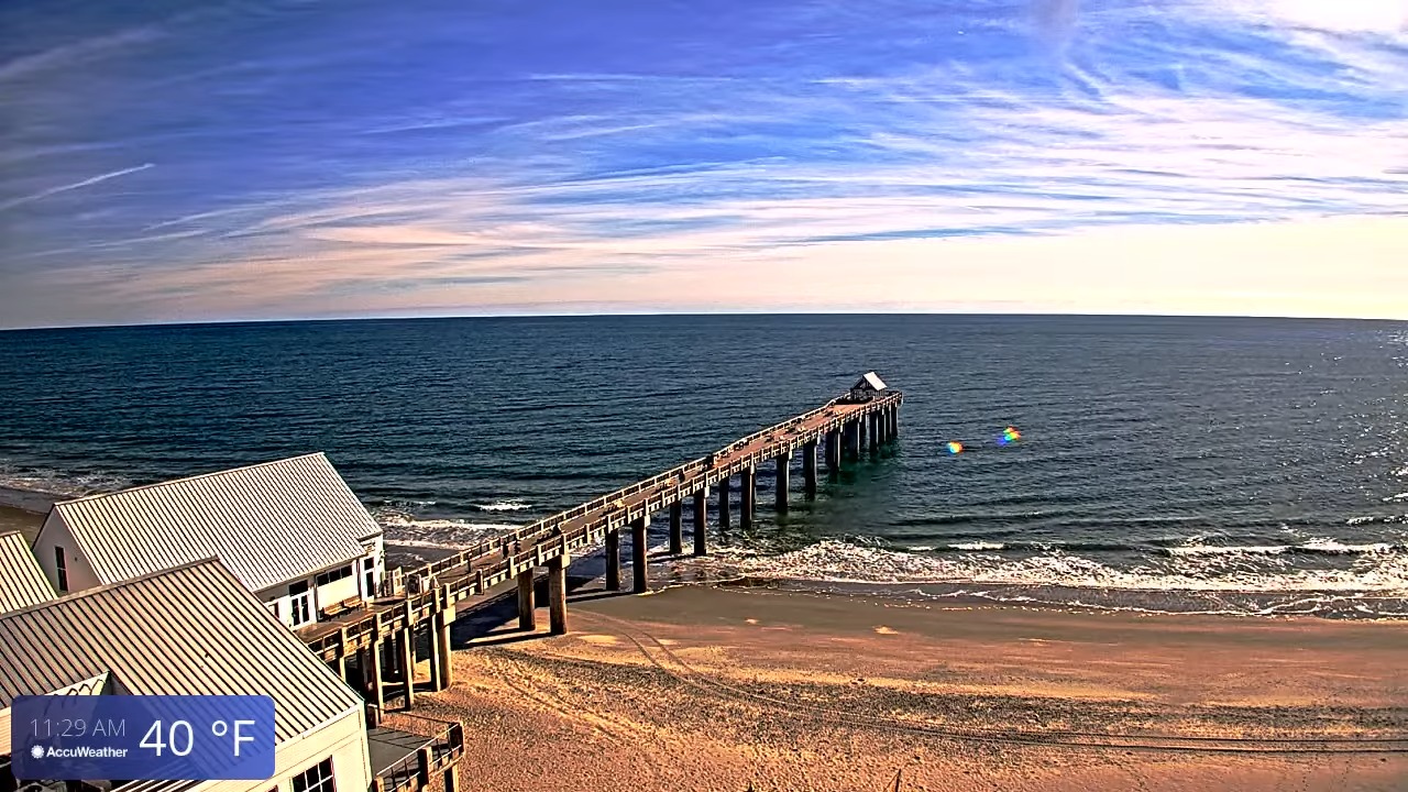 Surfside Beach Surfcam, SC - Webcam Live Stream