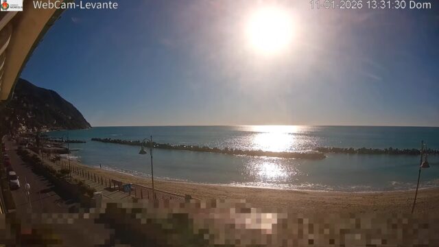 Moneglia Beach East Cam, Italy