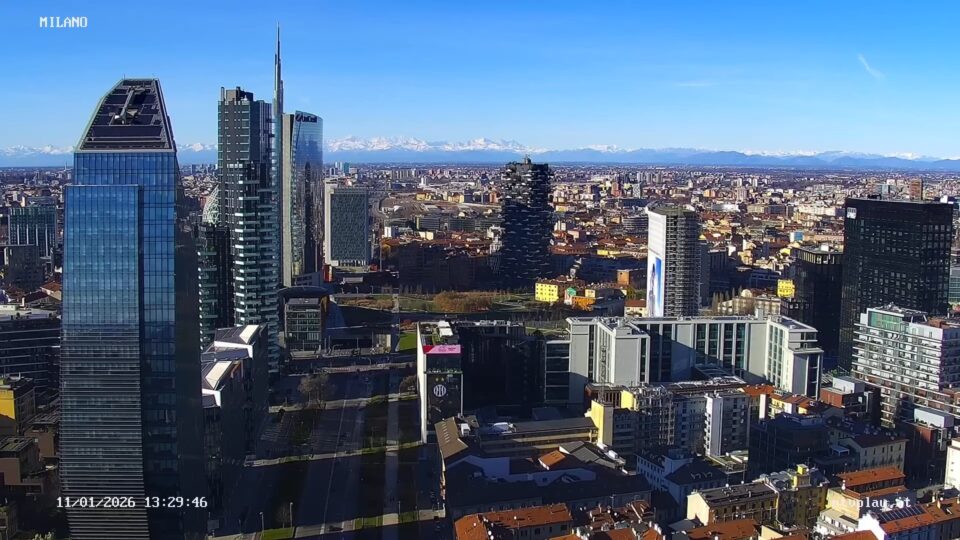 Milan Skyline Cam, Italy