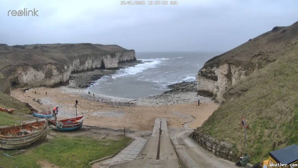 North Landing Beach Live Webcam – Bridlington, England