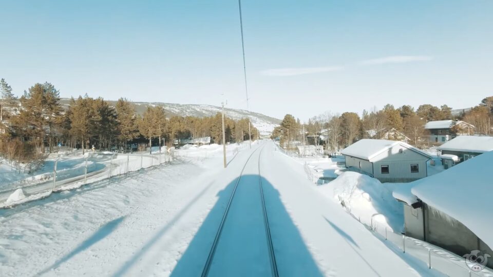 The Best Of Norway's Railway WINTER Cab Views webcam live