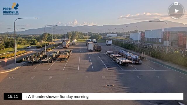 Truck Queue Cam, Port of Townsville