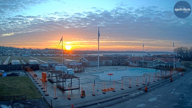 Live 4K Webcam – Poolviken, Destination Apelviken, Varberg