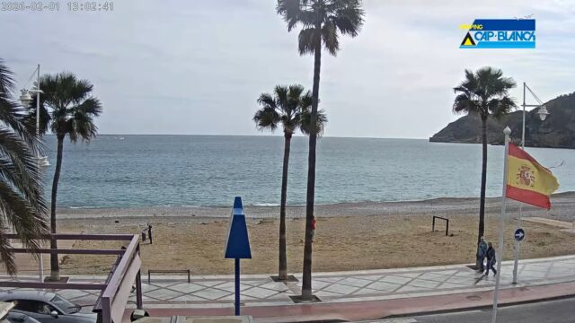 Live Beach Webcam – Playa de Cap Blanc, Altea, Alicante, Spain