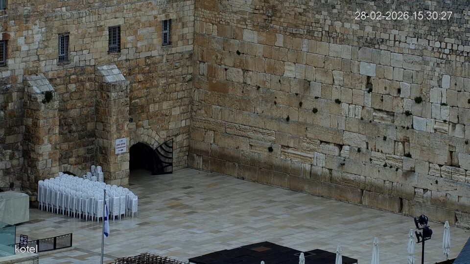 Live Webcam Jerusalem – Western Wall Plaza (Kotel)