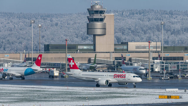 Zurich Airport webcam