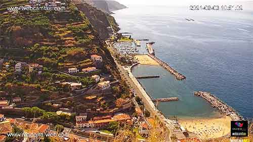 Calheta Beach Cam, Madeira
