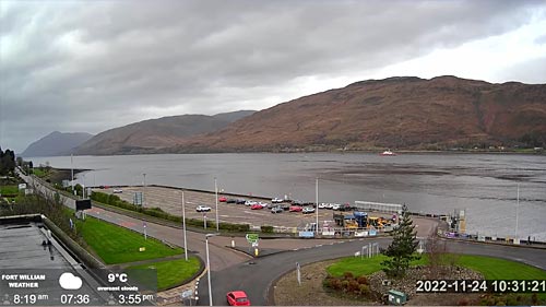 Fort William Loch Linnhe, Scotland