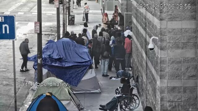 Skid Row 6th St Cam, LA