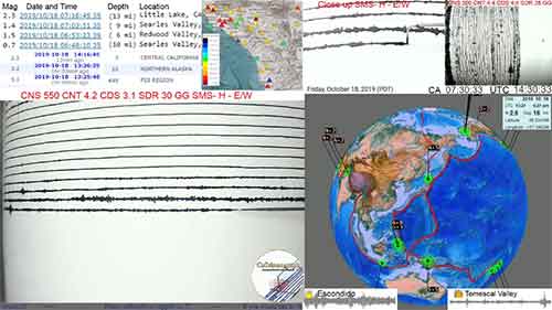 California Earthquake Watch, USA