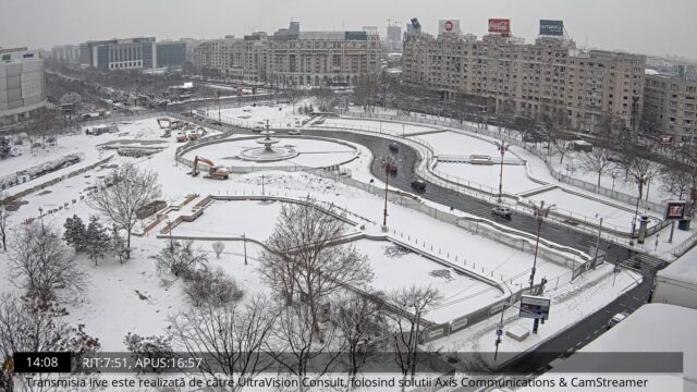 webcam liva bucharest fontain Piata Uniirii