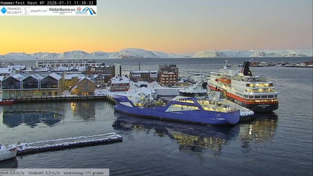 webcam live Hammerfest Havn