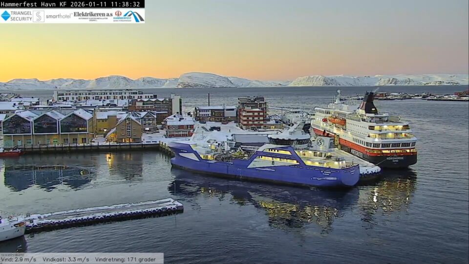 webcam live Hammerfest Havn