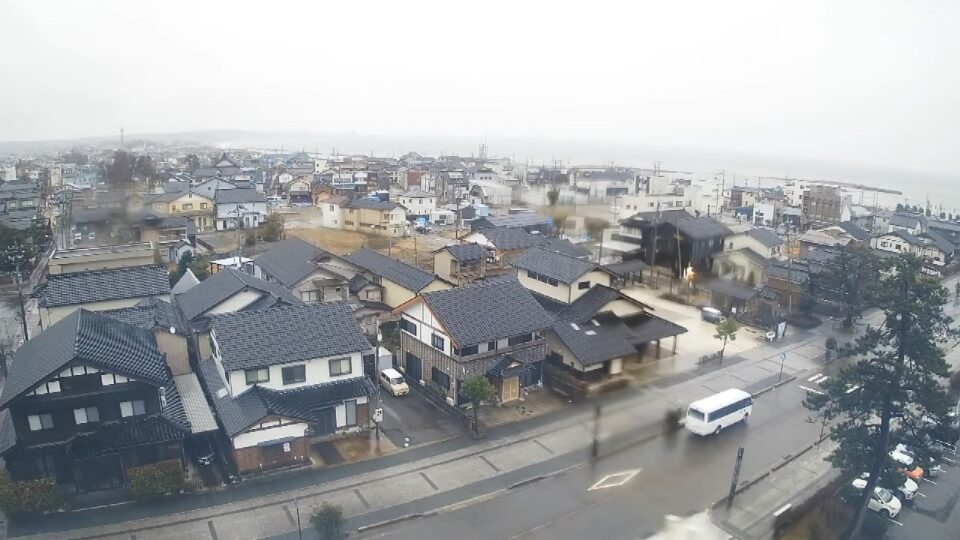 Suzu Live Webcam Noto Peninsula Coast & Sea of Japan Ishikawa