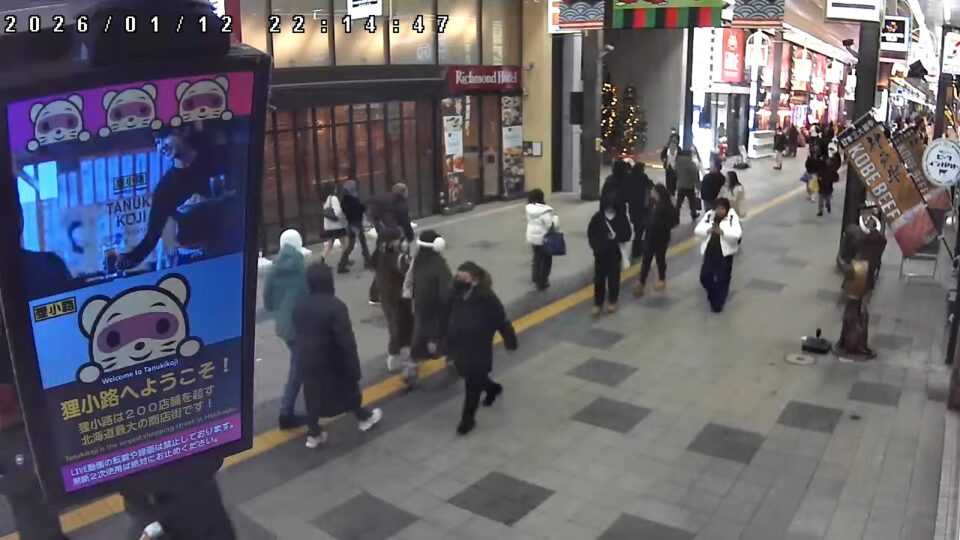 Tanukikoji Shopping St, Sapporo