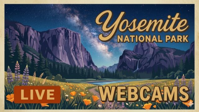 Yosemite National Park Cam, CA