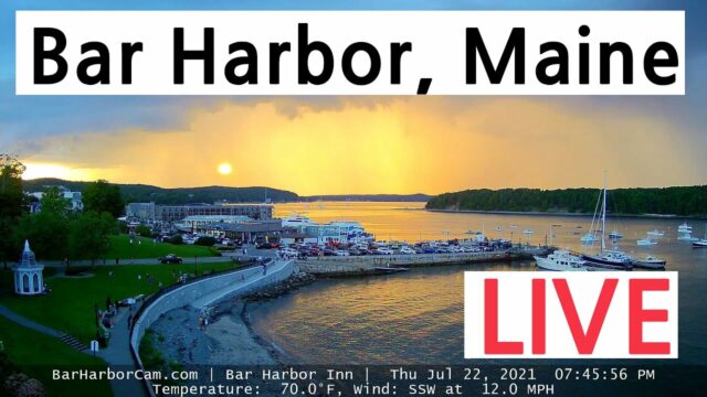 Bar Harbor Cam, Maine