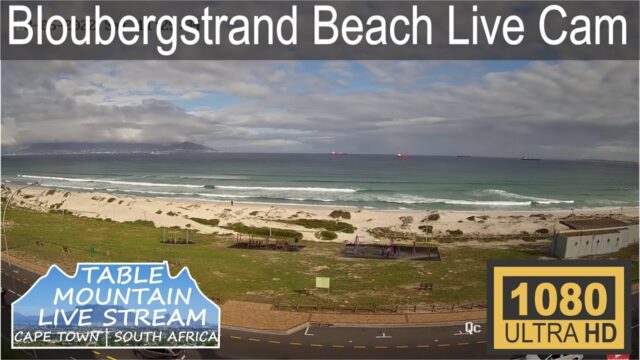 Bloubergstrand Beach Cam, Cape Town