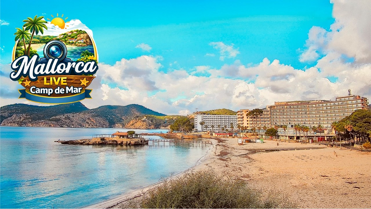 Camp de Mar Beach Cam, Mallorca - Webcam Live Stream