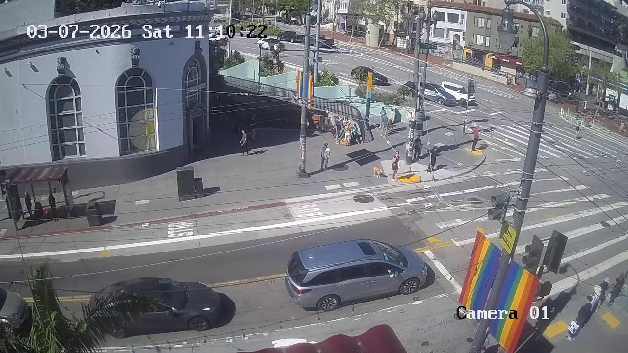 Castro Street, San Francisco - Webcam Live Stream