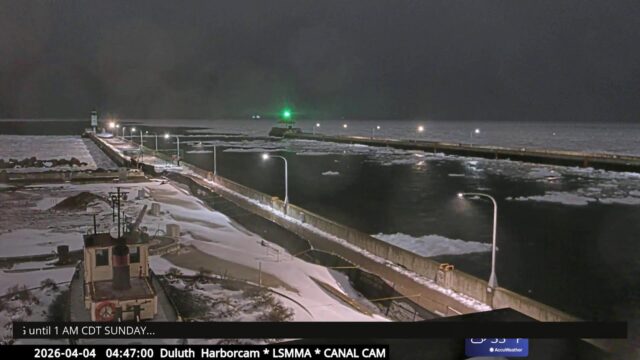 Duluth Ship Canal Cam, MN