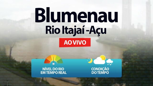 Itajaí-Açu River Blumenau, Brazil