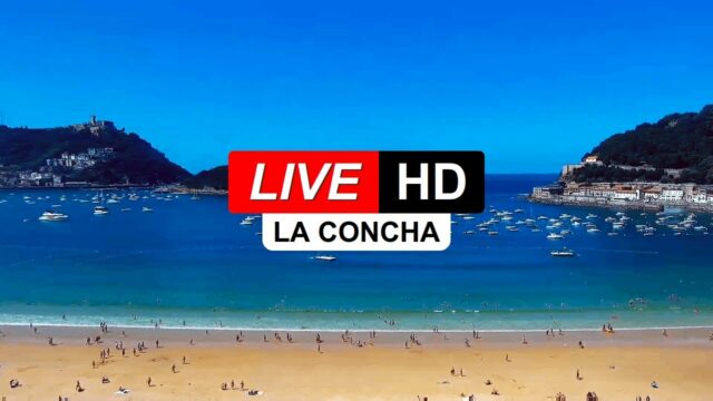 La Concha Beach Cam, San Sebastián