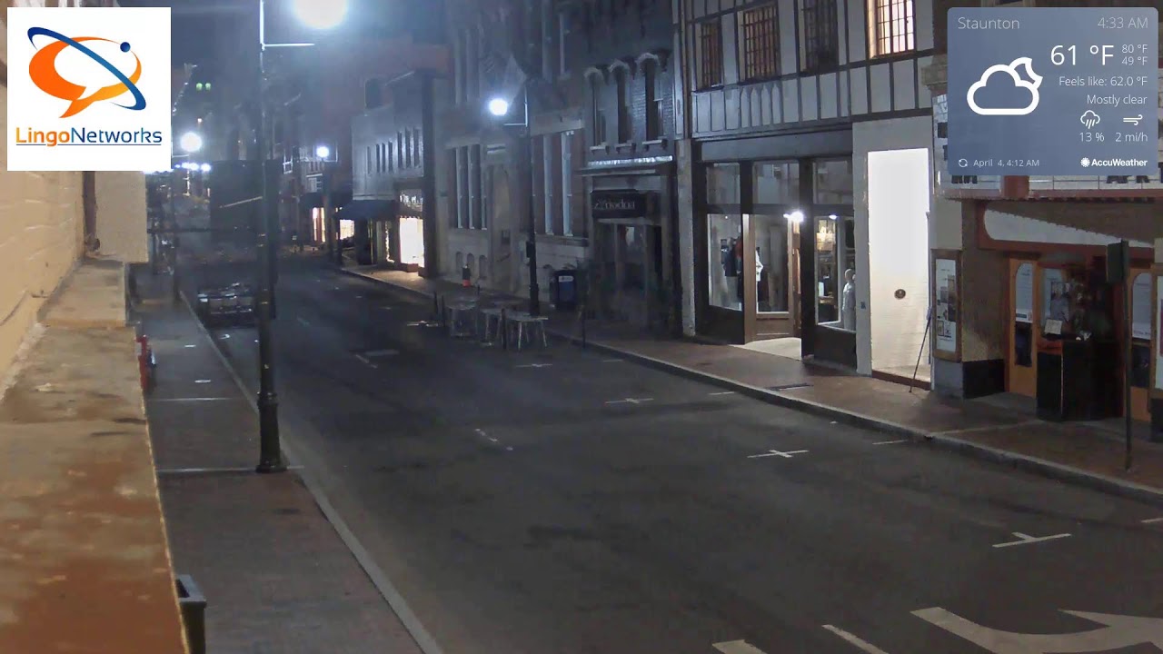Market Street Cam, Staunton - Webcam Live Stream