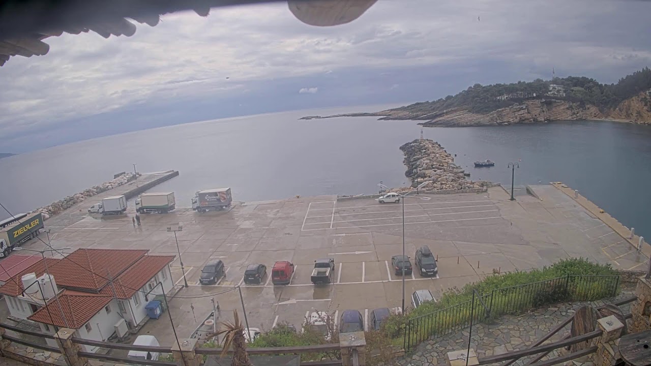Patitiri Port Cam, Greece - Webcam Live Stream