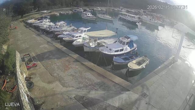 Port St. Fuska, Krk, Croatia