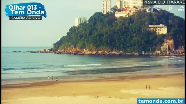 Praia Itararé Beach Cam, Brazil
