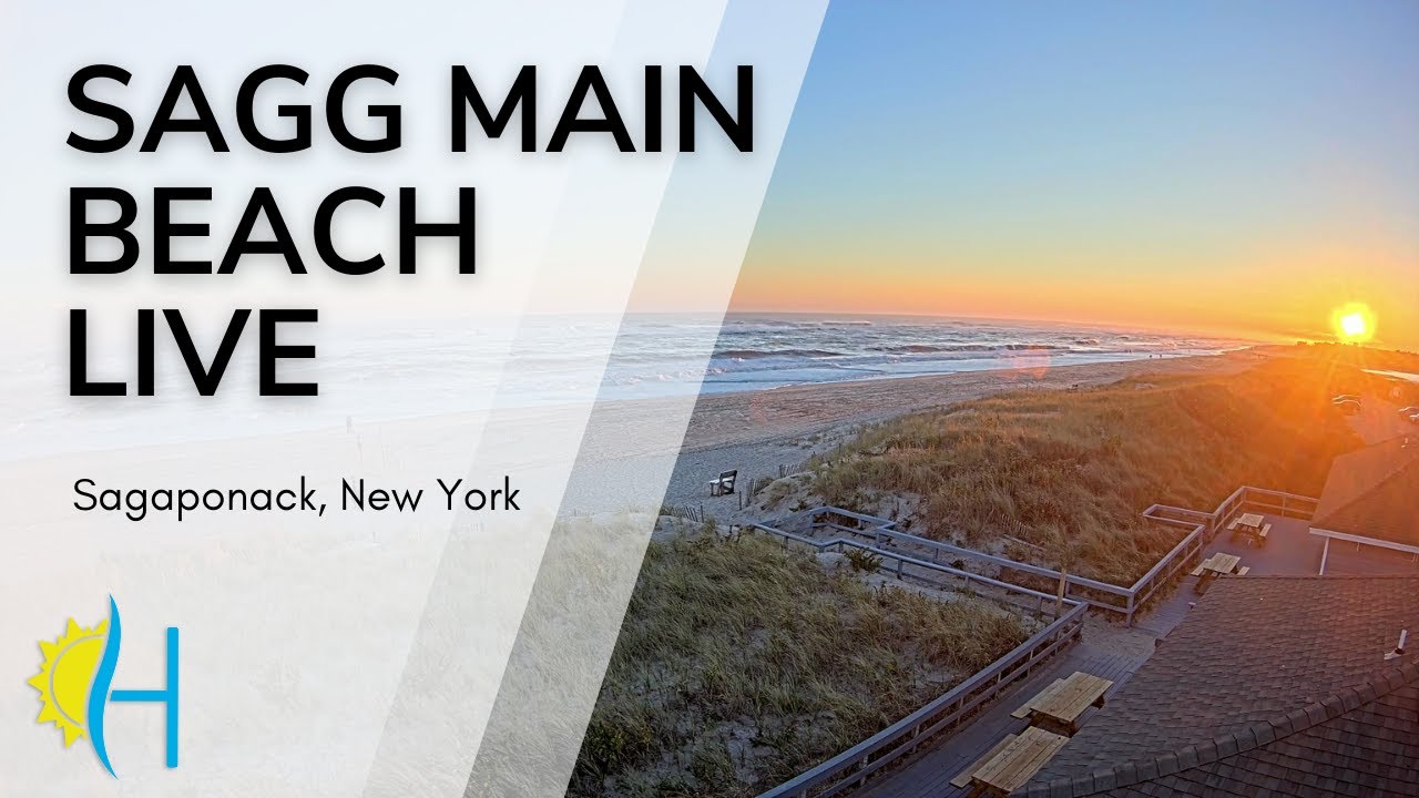Sagg Main Beach Cam, NY - Webcam Live Stream