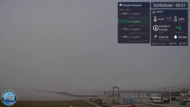 Schlüttsiel Ferry Port Cam