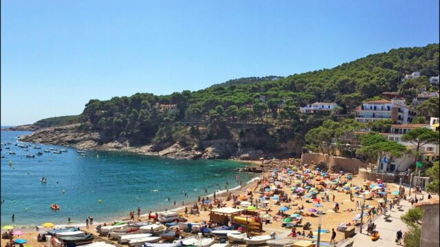 Tamariu Beach Cam, Girona