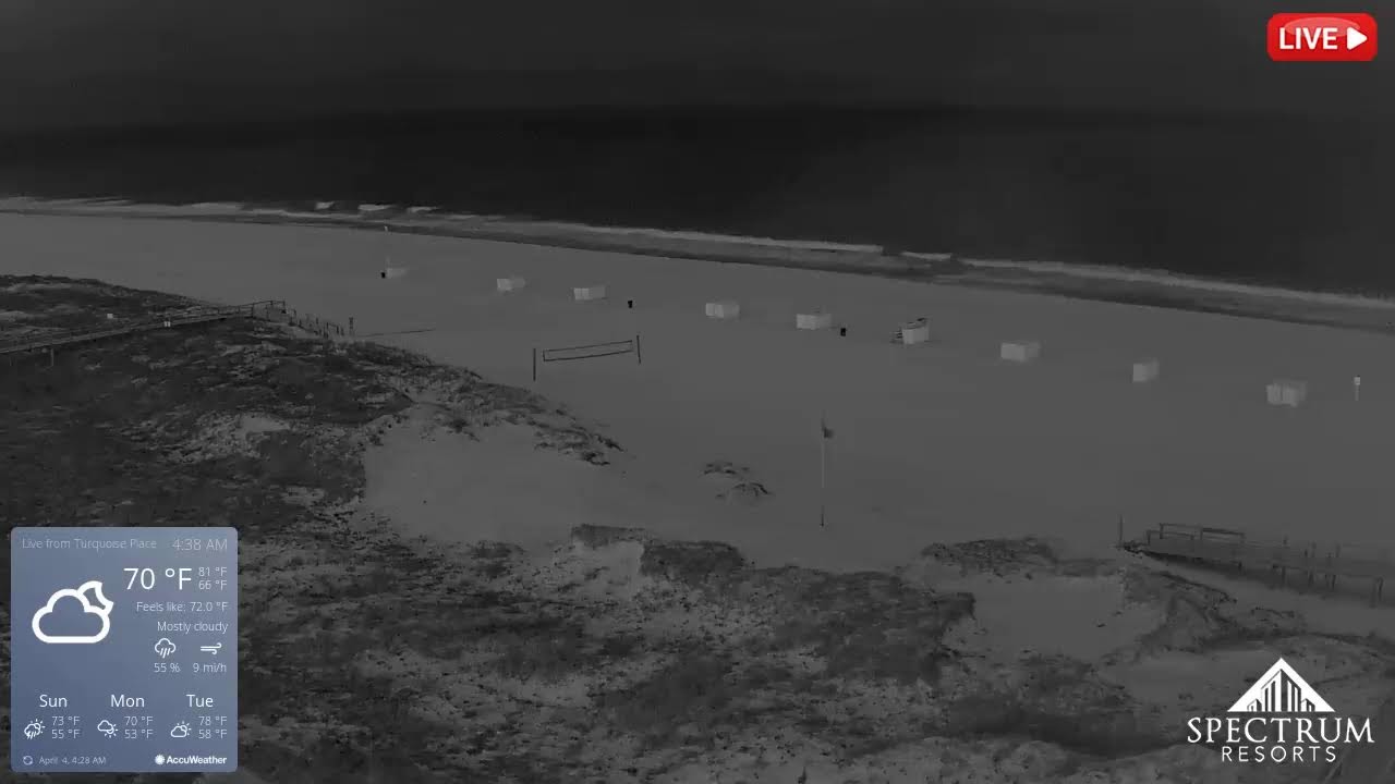 Turquoise Place Beach Cam - Webcam Live Stream