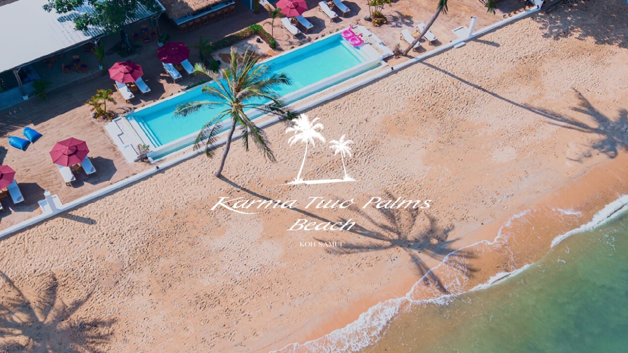 Two Palms Beach Live, Koh Samui - Webcam Live Stream