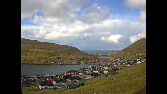 Vágur Live Webcam – Suðuroy, Faroe Islands
