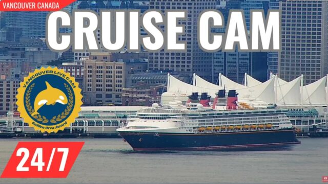 Vancouver Cruise Ship Cam, BC